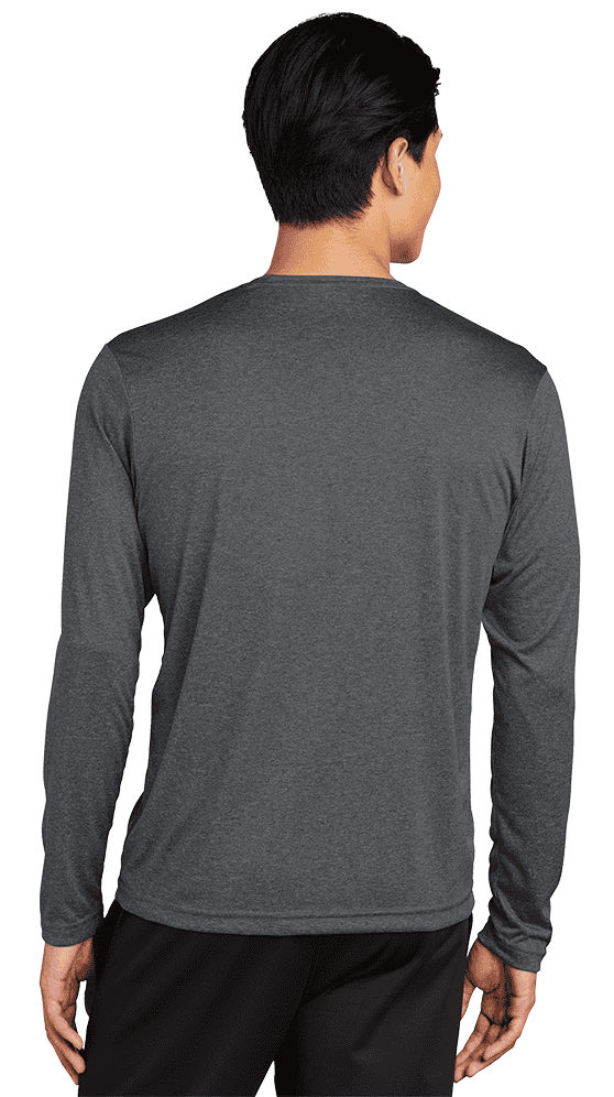 Sport Tek Men's Custom Long Sleeve Heather Contender Tee