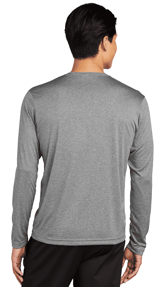 Sport Tek Men's Custom Long Sleeve Heather Contender Tee