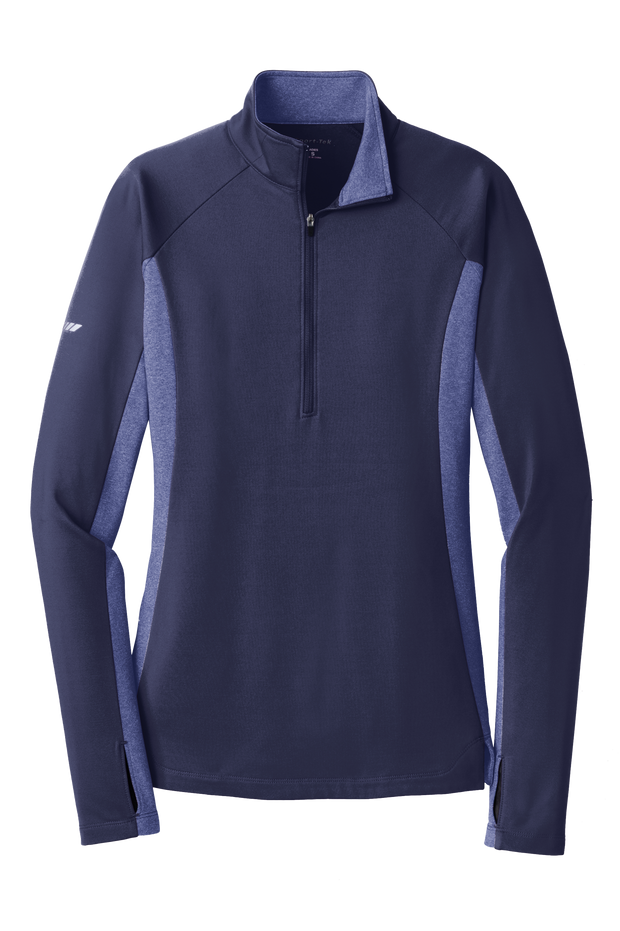 Sport Tek Women's Custom Stretch Contrast 1/2-Zip Pullover