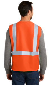 CornerStone ANSI 107 Class 2 Men's Custom Safety Vest