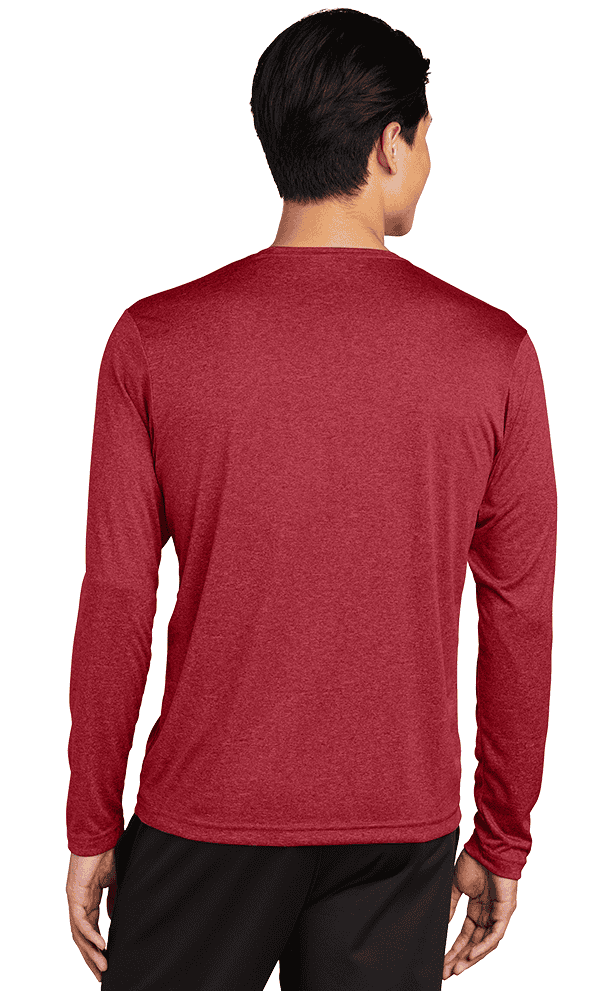 Sport Tek Men's Custom Long Sleeve Heather Contender Tee