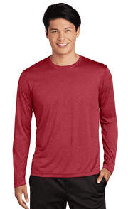 Sport Tek Men's Custom Long Sleeve Heather Contender Tee