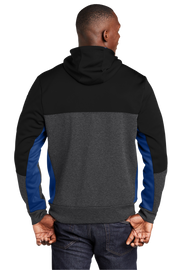 Sport Tek Fleece Colorblock Custom Men's Full Zip Hooded Jacket