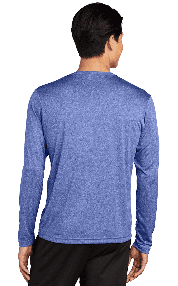 Sport Tek Men's Custom Long Sleeve Heather Contender Tee