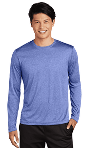 Sport Tek Men's Custom Long Sleeve Heather Contender Tee