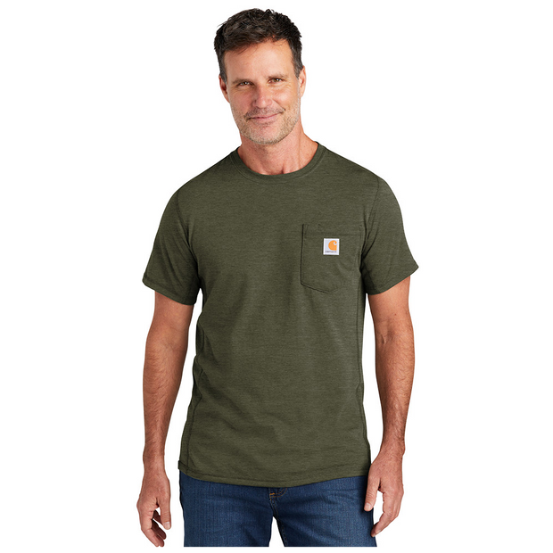 Carhartt Custom Force Men's Short Sleeve Pocket Tee