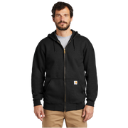 Carhartt Midweight Custom Hooded Full Zip Sweatshirt