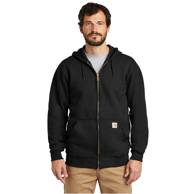 Carhartt Midweight Custom Hooded Full Zip Sweatshirt