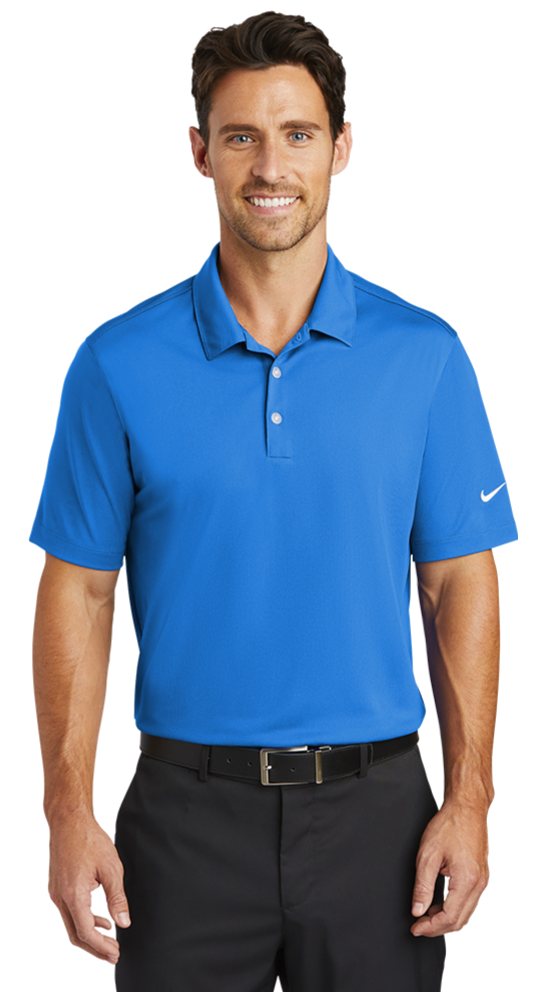 Nike Custom Dri Fit Vertical Mesh Men's Polo Shirt