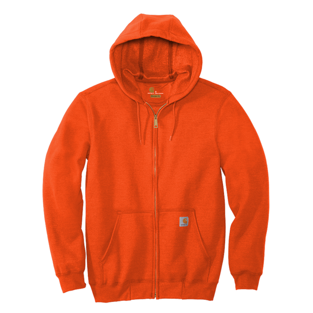 Carhartt Midweight Custom Hooded Full Zip Sweatshirt