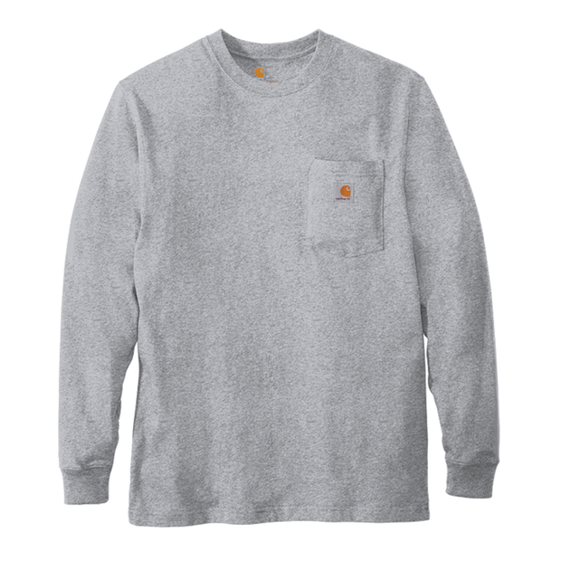 Carhartt Workwear Pocket Custom Long Sleeve T-Shirt