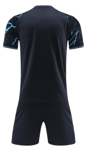 Custom Navy Soccer Team Uniform