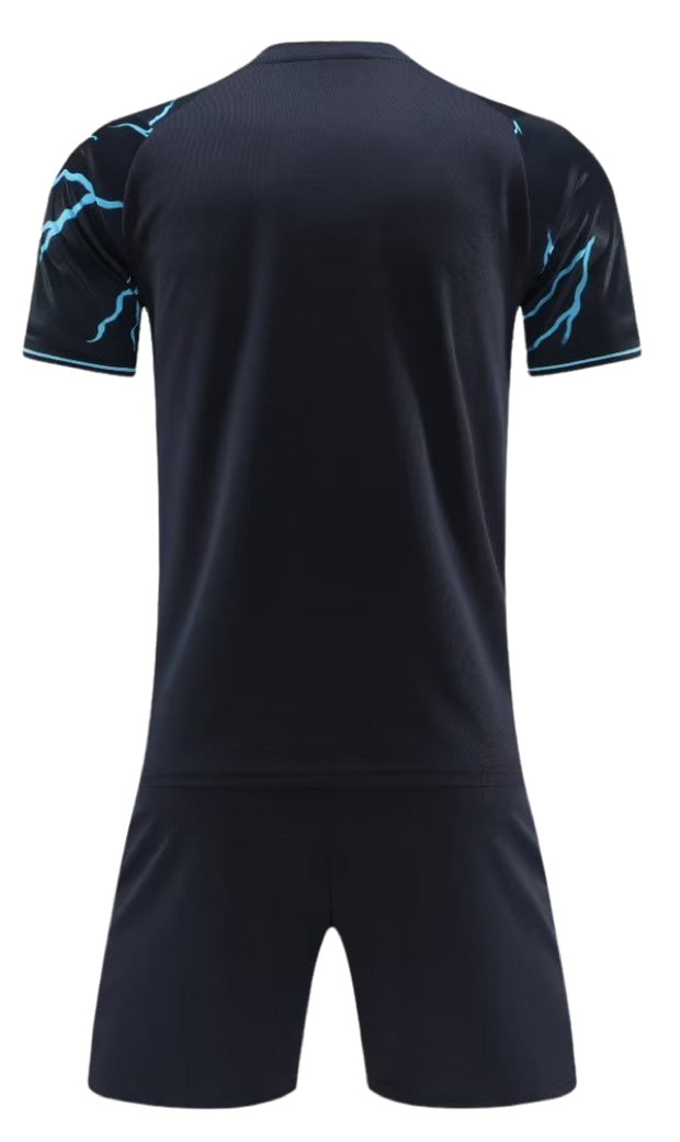 Custom Navy Soccer Team Uniform