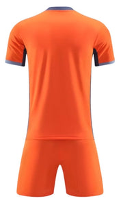 Dynamo Orange Men's Custom Soccer Team Uniform