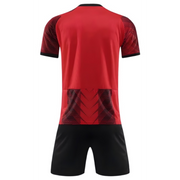 Red Custom Milan Soccer Team Uniform