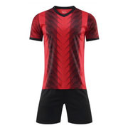 Red Custom Milan Soccer Team Uniform