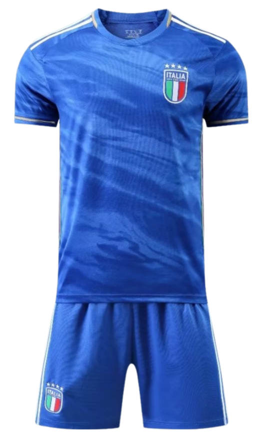 Italy 2023 Men's Custom Soccer Uniform