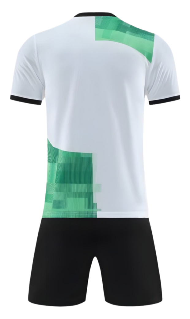 White Custom LFC Soccer Team Uniform