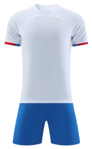 White Barca Custom Soccer Team Uniform Men's