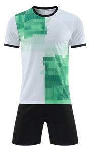 White Custom LFC Soccer Team Uniform