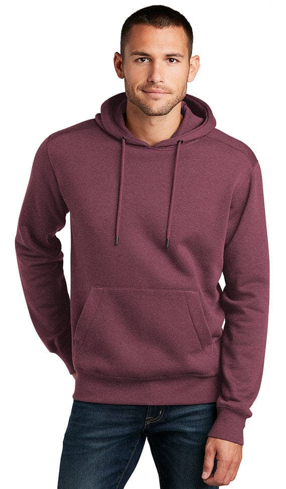 District Perfect Weight Custom Men's Fleece Hoodie