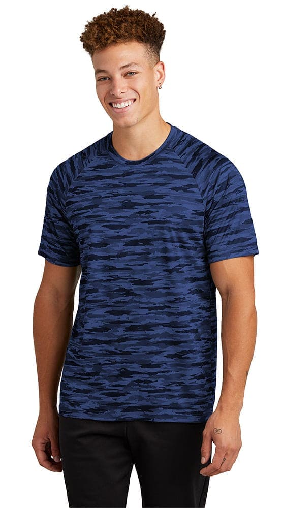 Sport Tek Men's Custom Drift Camo Tee