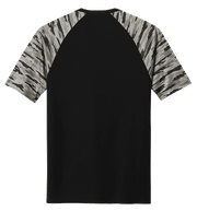 Sport Tek Men's Custom Drift Camo Colorblock Tee