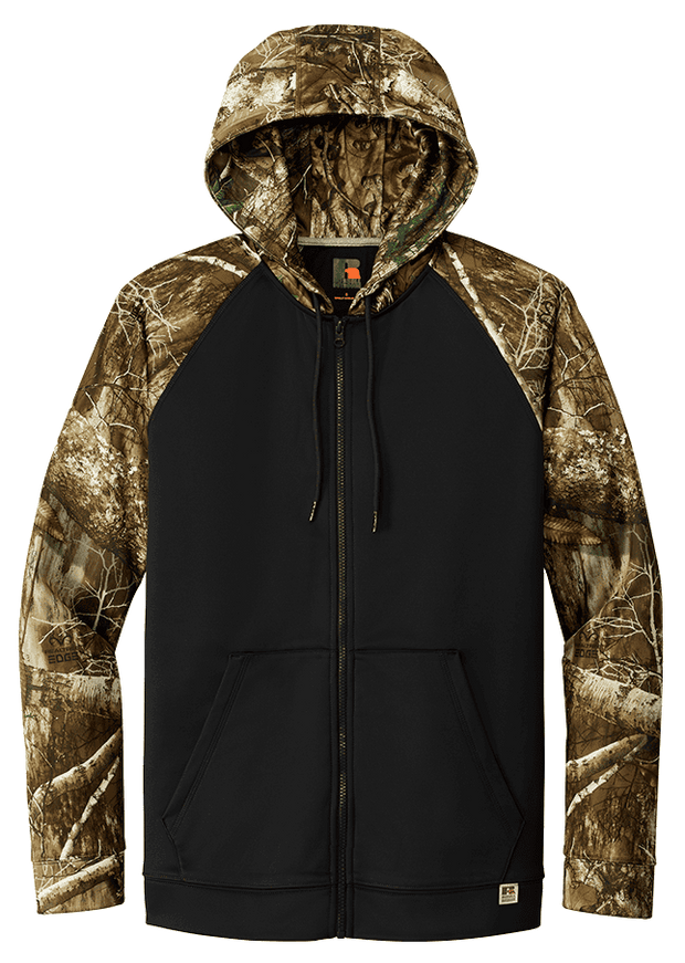 Russell Outdoors Men's Custom Realtree Full Zip Hoodie