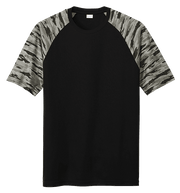 Sport Tek Men's Custom Drift Camo Colorblock Tee