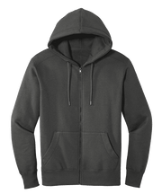 District Men's Custom Full Zip Fleece Hoodie