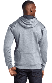 Sport Tek Men's Custom Tech Fleece Colorblock Hooded Sweatshirt