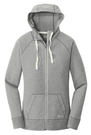 New Era Ladies Custom Sueded Cotton Blend Full-Zip Hoodie