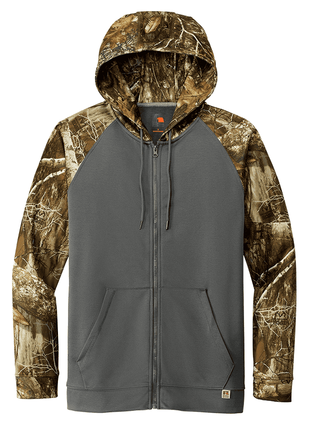 Russell Outdoors Men's Custom Realtree Full Zip Hoodie