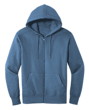 District Men's Custom Full Zip Fleece Hoodie