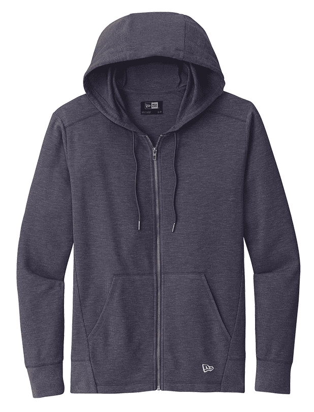 New Era Thermal Men's Custom Full Zip Hoodie