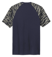 Sport Tek Men's Custom Drift Camo Colorblock Tee