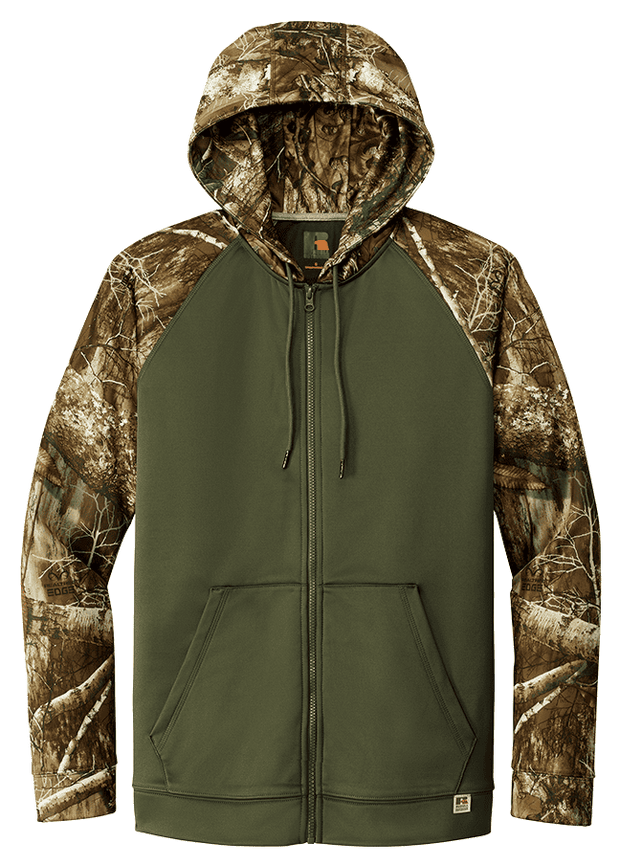 Russell Outdoors Men's Custom Realtree Full Zip Hoodie