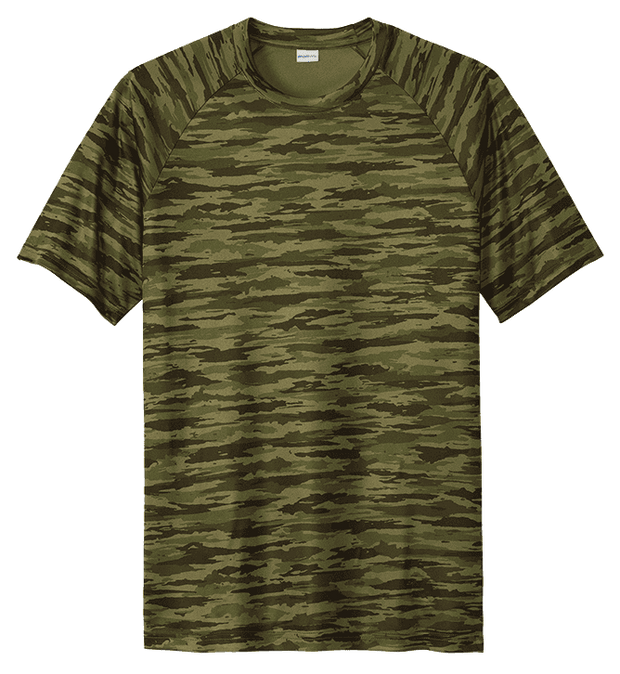 Sport Tek Men's Custom Drift Camo Tee