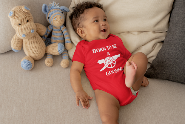 Born to Be a Gooner Infant Baby Bodysuit